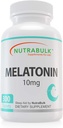 Melatonine 10 mg Comprimés – Libération rapide Aide naturelle au sommeil nocturne pour les adultes. (300 Nombre)