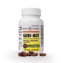 Comprimés d'adoucissement de la laxative et de la tabouret Geri-KOT Senna, 100ct.