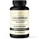 Surthrival: Colostrum capsules en poudre (180 comte), Immune Optimisation et récupération, complément alimentaire, Gut Health, Immune Support, Keto Friendly