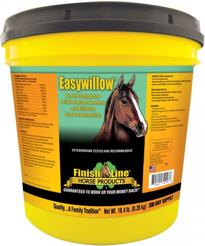 Ligne de finition Supplément Hippique Easywillow Taille: 300 Jour (18.4 lbs)
