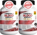 Pression X Blood Support OZ Max Blood Support Supplement - Advanced Formula PressureX Advanced Support Supplement, Pressure X Maximum Strength Reviews (2 Pack - 120 Capsules)