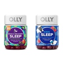 OLLY Recovery Muscle Sleep Gummies avec Tart Cherry, 40 comtes et enfants dorment Gummy avec Melatonin, Camomile, 50 comtes