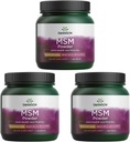 Swanson Premium Marque Msm Poudre - Prêt-Mix & Non aromatisé 1 lb Pwdr 3 Pack