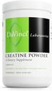 DAVINCI LABS Poudre de créatine - Mélange de boisson acide amino pour la santé musculaire et cérébrale* - Végétarien, sans gluten et sans soja - Sans saveur, 90 portions