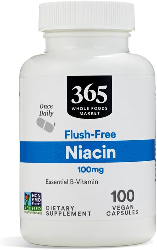 365 by Whole Foods Market, Niacin, 100 Mg, 100 Count