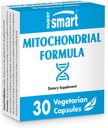 SuperSmart - formule mitochondriale (formule avancée) - avec PQQ, acide R-lipoïque, acétyl-L-Carnitine - supplément mitochondrial - Sans OGM et sans gluten - 30 capsules végétariennes
