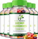Gommies d'harmonie à base de plantes pour hommes et femmes - Gommy d'harmonie à base de plantes, Harmonie à base de plantes infusée d'extrait de chanvre, Harmonie à base de plantes Supplément de chanvre naturel Avis (5 Pack - 300 Gommies)