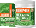 Bulletproof Unflavored Collagen Protein Powder, 18g Protein, 17.6 Oz, Unflavored Collagen Protein Powder GoPacks, 12g Protein, 15 Pack, Grass Fed Collagen Peptides and Amino Acids