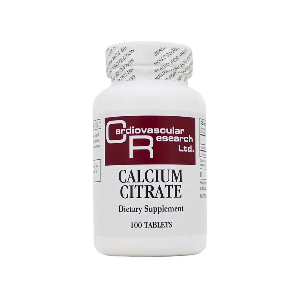 Ecological Formulas Calcium Citrate 165 Mg 120 Capsules
