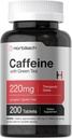 Pilules de caféine Horbäach 200mg avec thé vert 200 comprimés