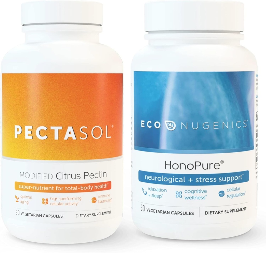 EcoNugenics Ultimate Cellular Health & Immune Support Pack de HonoPure - Extrait d'écorce de Magnolia, 30 capsules