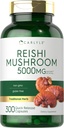 Carlyle Reishi Supplément de Champignon 5000mg.300 Capsules.
