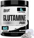 Nutrex Research L-Glutamine Powder Supplement - 60 Serving - Pure Unflavored, Non-GMO & Gluten Free | No Clumps!