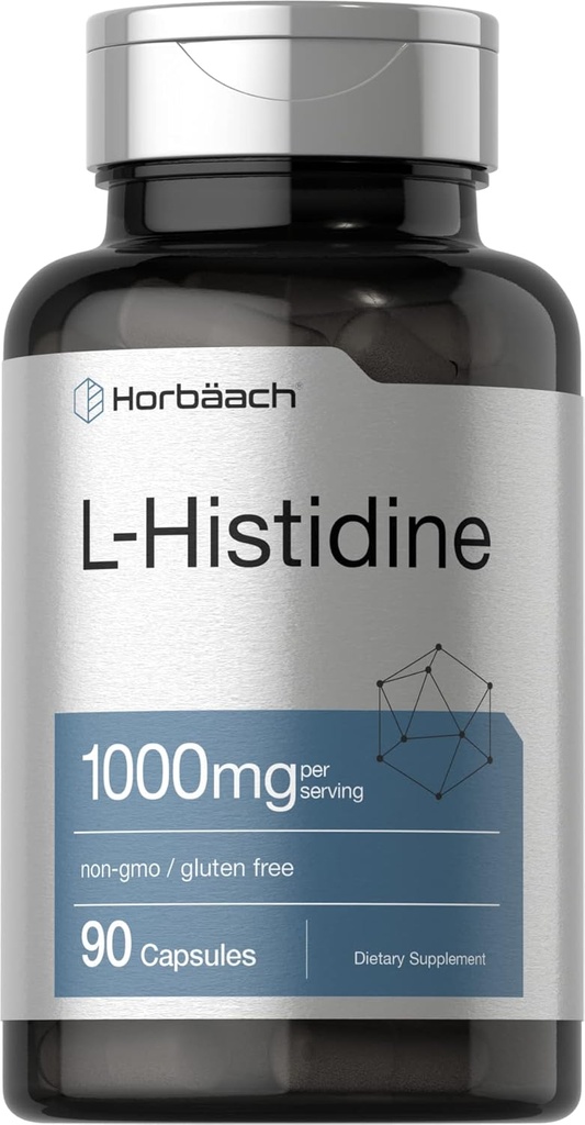 Horbäach L-Histidine 1000mg 90 Capsules