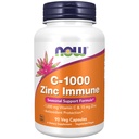 MAINTENANT Compléments alimentaires, C-1000 & Zinc Immune, Formule de soutien saisonnier*, Protection antioxydante*, 90 gélules