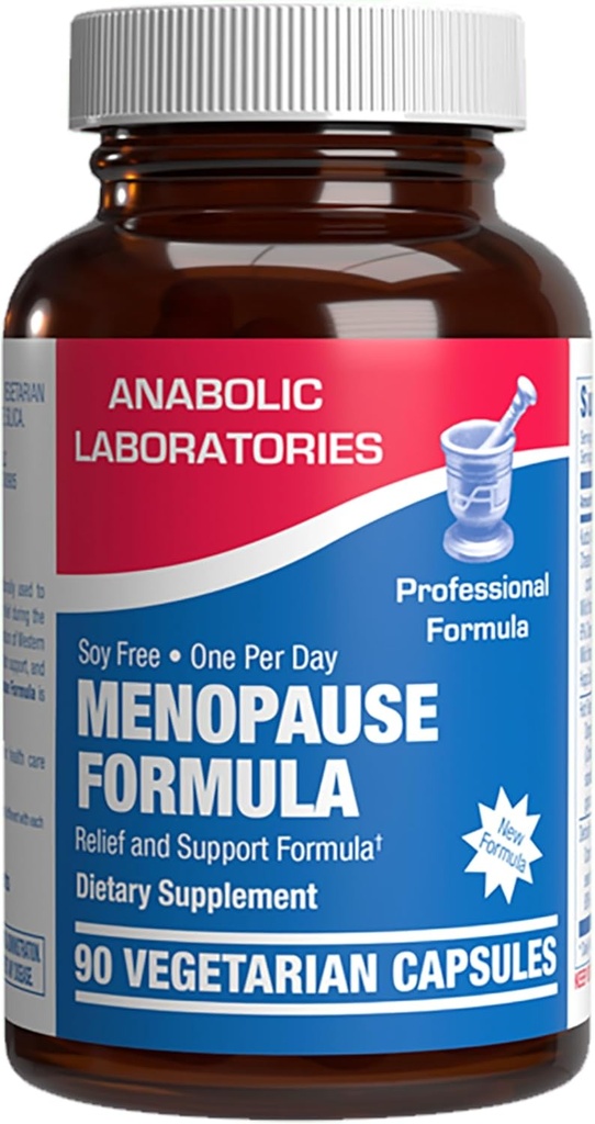 Supplément à la ménopause de phytoestrogène pour les femmes - Formule clinique avec Dong Quai Vitex & Black Cohosh pour la ménopause Hot Flashes Night Sweats Mood Support & More - Une capsule par jour - 1 mois d'approvisionnement