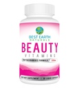 Meilleures Vitamines de beauté naturelles de la Terre Pilules de phytocéramide - Supplément de soutien hydratant de la peau avec acide alpha lipoïque et plus pour aider à promouvoir la peau hydratée - 30 Compte