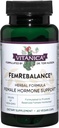 Vitanica FemRebalance, Soutien de l'équilibre hormonal pour les femmes, Vegan, 60 Capsules