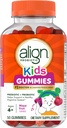 Alignez Probiotique, Gummies pour enfants, Prébiotique + Probiotique aide à soutenir un système digestif sain*, #1 Doctor Recommandé Probiotique Marque, 50 Gummies Emballage peut varier