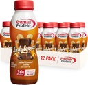 Premier Indulgence Protéines Shake, 30g Protéines, 3g Sucre, Truffe de caramel salée, 11,5 fl oz, boîte de 12