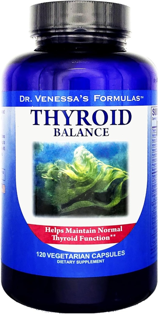 Dre Venessa, Balance Thyroïde 120 Capsules végétariennes