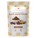 Ayur Aranya 100% poudre de gingembre noir pur 50g – Kaempferia Parviflora poudre de racine – Stamine naturelle et booster d'énergie – qualité supérieure, pas de conservateurs – mélanger avec de l'eau, des jus, des smoothies ou du thé