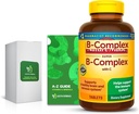 Super B-Complex avec C, 460 comprimés avec des vitamines et minéraux exclusifs A à Z - Meilleur guide de ligature et de printemps (2 articles)