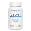Recherche en biotique Complexe triple magnésium Mg-ZymeTM 100 mg- Glycinate de magnésium, gluconate, supplément chélaté aspartate, absorption élevée, soutien du sommeil, énergie, santé cardiovasculaire–100 capsules