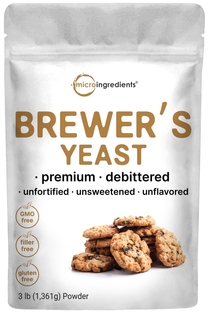 Brewers levure poudre pour l'allaitement, 3lbs (90 portions)
