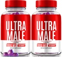 NutraRize (Pack de 2 Gommies Ultra Homme 1000 MG, Gommies Vitamine, Supplément tout naturel pour stimuler la performance quotidienne et la santé globale, Avis Officiels UltraMale (120 Gommies)