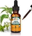 Herb Pharm Kids Certifié sans alcool Sinus Samurai Formule à base de plantes liquides, biologique, 1 Fl Oz