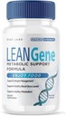 Rize labs Lean Gene Supplement, Formule de soutien métabolique pour la perte de poids avancée, Capsules de force maximale, Pills tout naturel (60 Capsules)