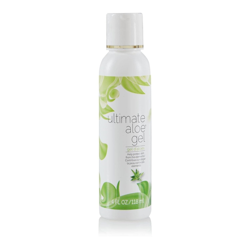Gel d'aloès ultime - Contient des enzymes, des acides aminés, des vitamines et des minéraux, soulage les brûlures de soleil, soulage la peau sèche, les piqûres d'insectes, les irritations et les petites sprapes, Market America (4 oz./116 ml)