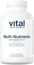 Nutrients vitaux Multi-Nutrients 4 : Formule Citrate/Malate (avec cuivre et fer) : Formule Multi Vitamine/Minal avec Antioxydants Potentiels : Formulaire Biodisponible : 180 capsules