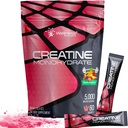 WELLNESS LABSRX Poudre monohydratée de créatine - 5000mg, Arôme de punch de fruits - 60 sachets - 300g