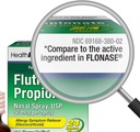 SantéA2Z® Fluticasone Propionate Nasal Sprays de soulagement de l'allergie Spray de soulagement de l'allergie