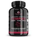 LA NUTRITION ENCLARE D Mannose avec des pilules de canneberge, soutien UTI pour la santé urinaire, rein, vésicule, nettoyage du foie, désintoxication. D-mannose 1000mg Capsules, Poudre de jus de canneberge, Dandelion et Hibiscus