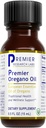 Premier Laboratoires de recherche Huile d'Origan Premier - Huile d'Origan gouttes avec Carvacrol, supplément d'huile essentielle d'Origan comestible pour la santé immunitaire et Gut - 0,5 Fl Oz