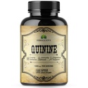 Gélules de quinine HERBALICIEUX - Supplément à base de plantes Cinchona Officinalis pour la défense des muscles, des crampes et la santé globale digestive - Pilules de sulfate de quinine tout naturel, 500mg par gélule, 100 comprimés