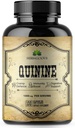 Gélules de quinine HERBALICIEUX - Supplément à base de plantes Cinchona Officinalis pour la défense des muscles, des crampes et la santé globale digestive - Pilules de sulfate de quinine tout naturel, 500mg par gélule, 100 comprimés