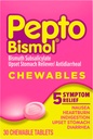 Comprimés à croquer Peptobismol, 30 ct,