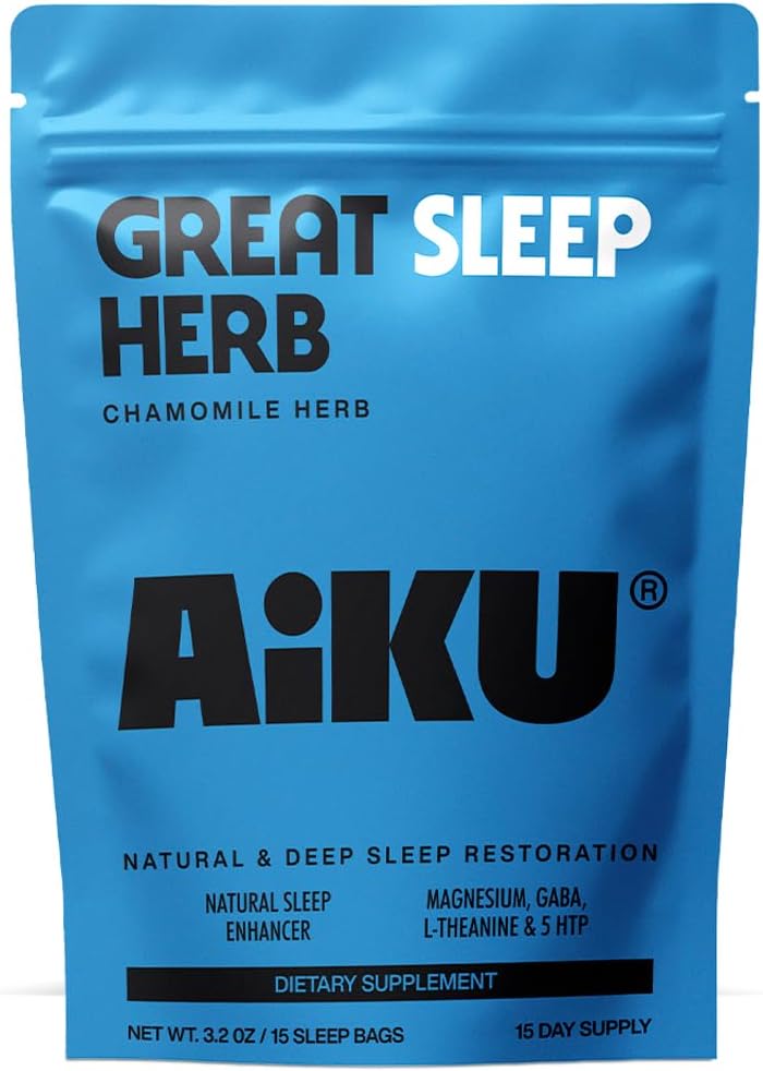 Grande herbe de sommeil pour le sommeil reposé et la détente.