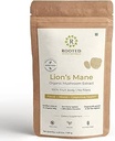Poudre d'extrait de champignons de la Manille de Lions de ROOTED Active USDA Organique, 38 % de bêta-glucanes vérifiés.