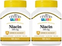 21st Century Niacin 500 mg Prolonged Release Tablets, 100 Count (27474) (Pack of 2)