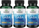 Swanson GABA - Supplément Acid Amino Promouvoir le repos et la relaxation pour soutenir le sommeil reposé - Formule à haute puissance pour soutenir les niveaux de stress en santé - (100 capsules, 500 mg chacune) (3 pack)