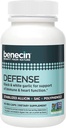 Benecin Defense 1500 mcg Allicine stabilisée par capsule , plus de quantités élevées de SAC et de polyphénols de l'ail noir , Support puissant de la fonction immunitaire et cardiaque (90 comte, 90, comte)