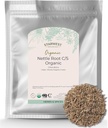 Starwest Botanicals Nettle Root Organic - Séché racine de Nettle Sting, feuille molle pour thé, soupes, ragoûts et brons, Urtica Dioica, coupée et tamisée, casher certifié, non-OGM - vrac 1 lb sac