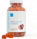 Consulter Santé Supplément de fibre Gommies - Sans sucre Multi Fruits Saveur - 6g Mélange de fibre prébiotique à base de plantes - 120 Compte