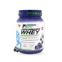 PERFORMANCE INSPIRED Nutrition WHEY Protein Powder – All Natural – Protein 25G – BCAA – Enzymes digestifs – Fiber Packed – Blueberry – 2lb