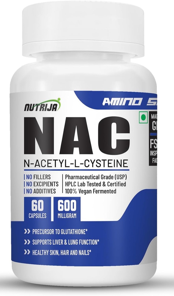 N-acétyl CYSTEINE (NAC) (600 MG) - 60 gélules